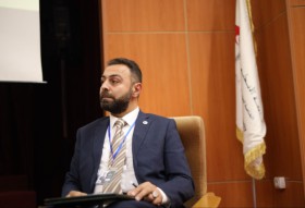 من فعاليات المؤتمر العلمي الأول لكلية الهندسة الطبية جلسة حوارية ضمن محور مستقبل الهندسة الطبية في سوري